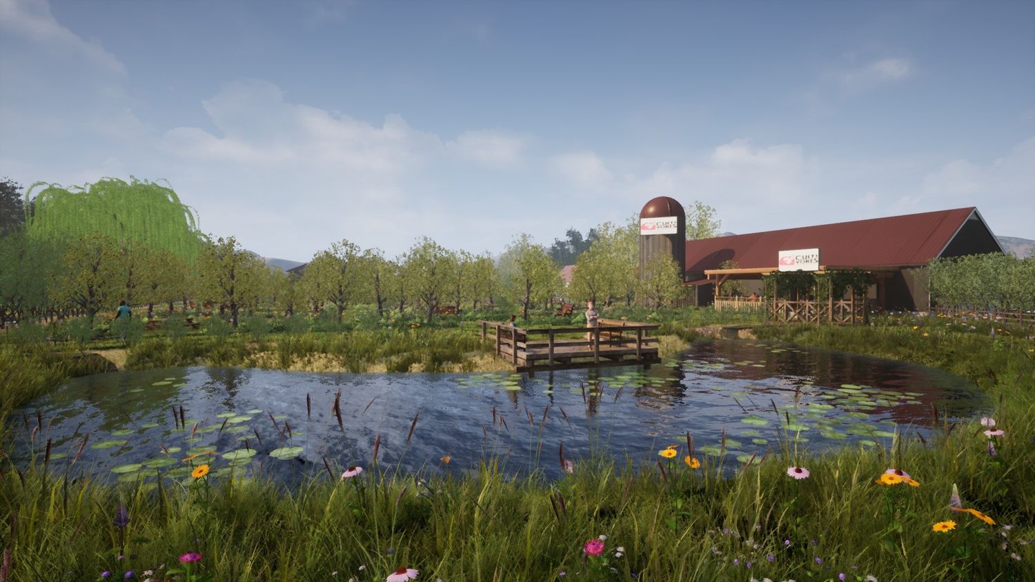 Renderizado en 3D de un proyecto de tipo Planeación Regional y Rural cerca de Ciudad de Quebec - Lévis por Conception Perma-Nourricière