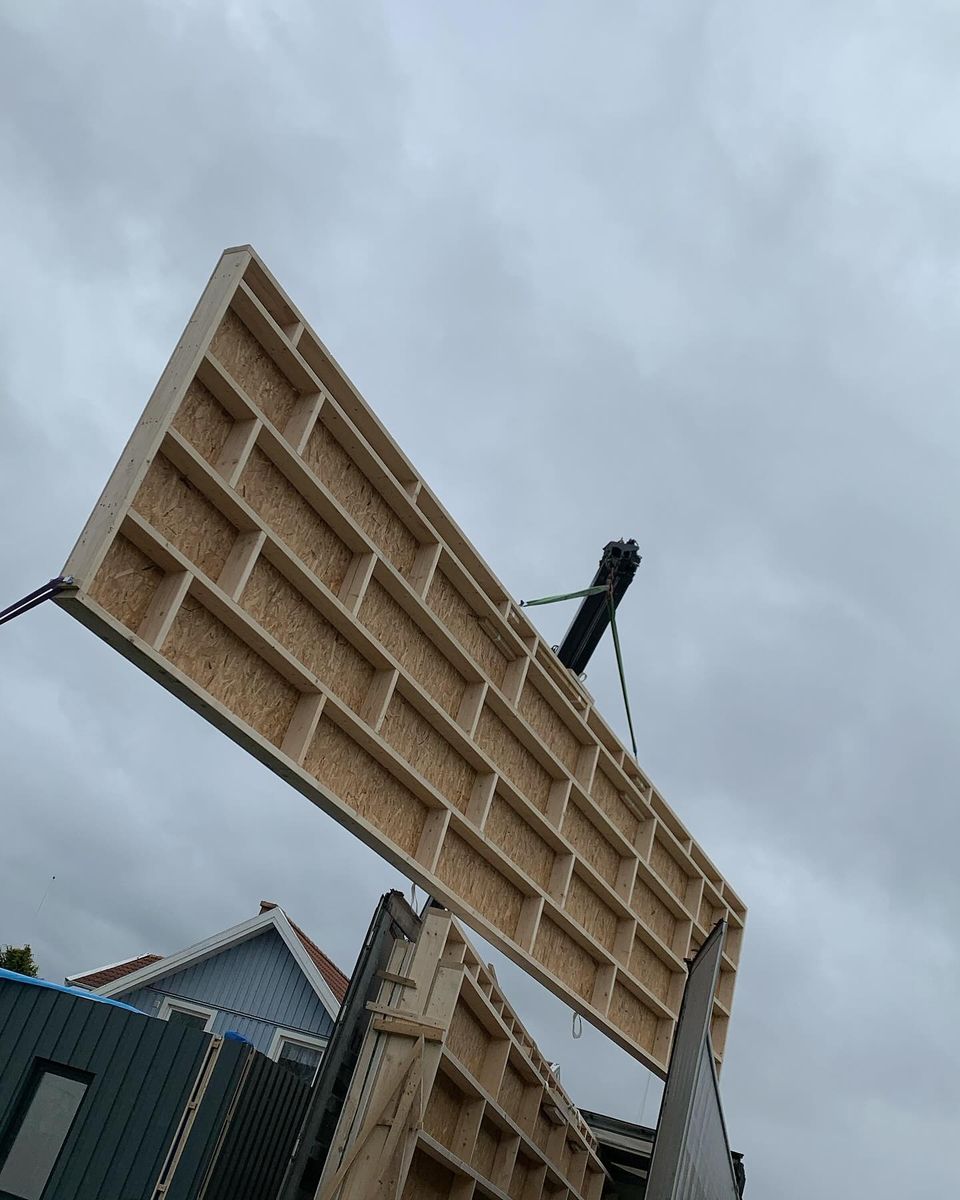 Structures et ossatures d'un projet de Maisons usinées et modulaires près de Whitehorse de Tree House