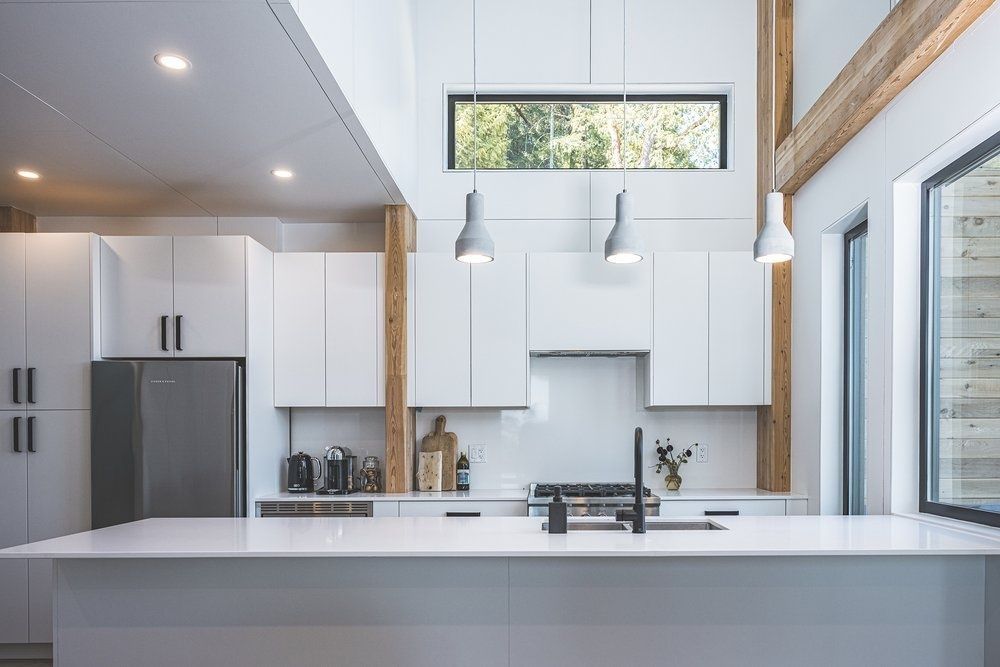 Kitchen from a Prefab and Modular Houses project near Victoria by PrefabHAUS - Prefab Finders
