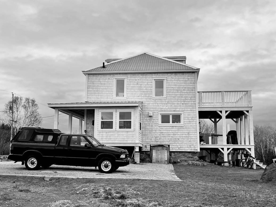 Avant rénovation d'un projet de Maisons unifamiliales près de Rimouski (Bas-Saint-Laurent) de La Couverte Construction Communautaire