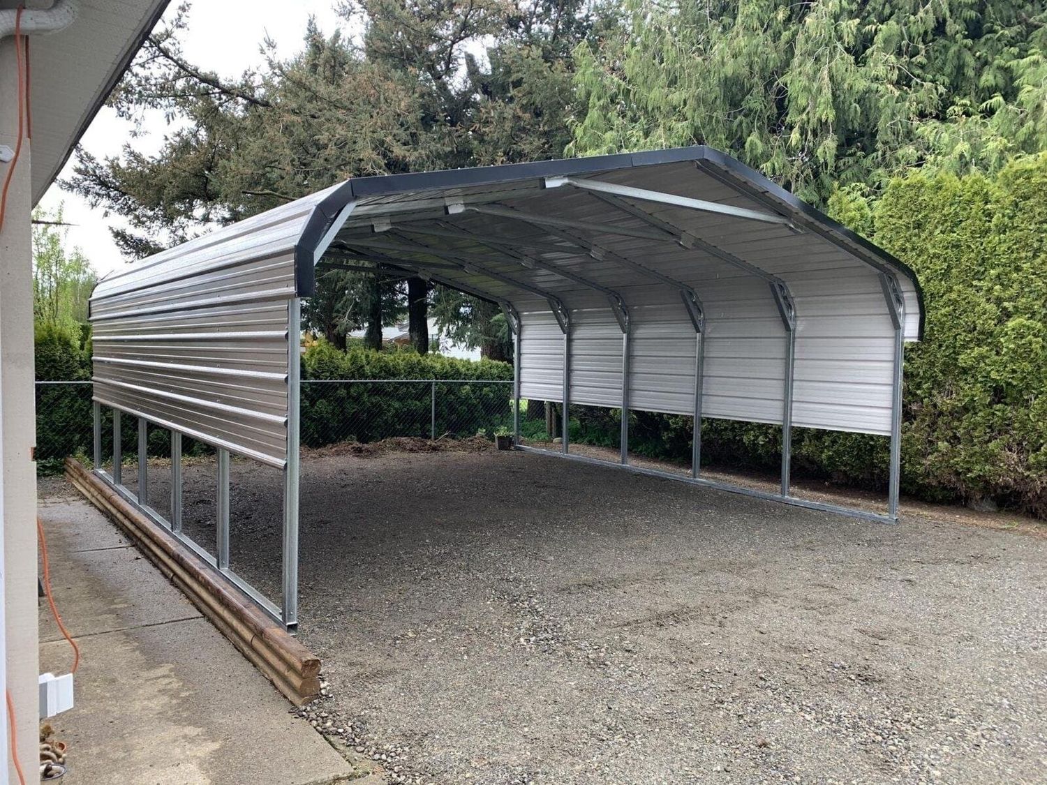 Garage & Shed from a Garages project near Austin by Metal America