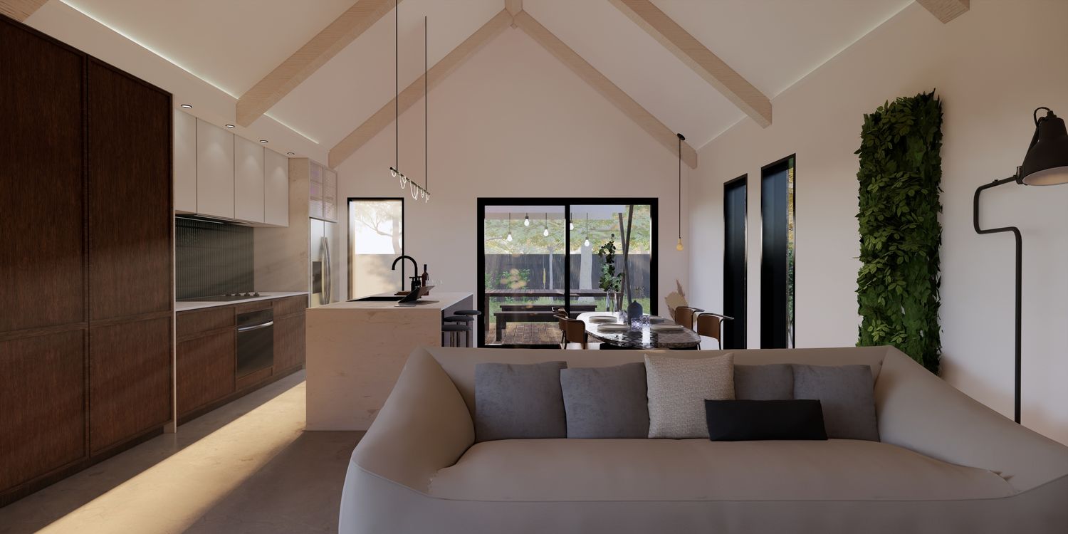 3D Rendering from a Single family homes project near Montreal (Greater Montreal) by VA architectures & design