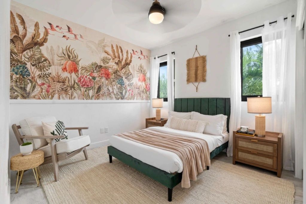 Bedroom from a Single family homes project near El Centro (Imperial County) by Partanna Global, Inc