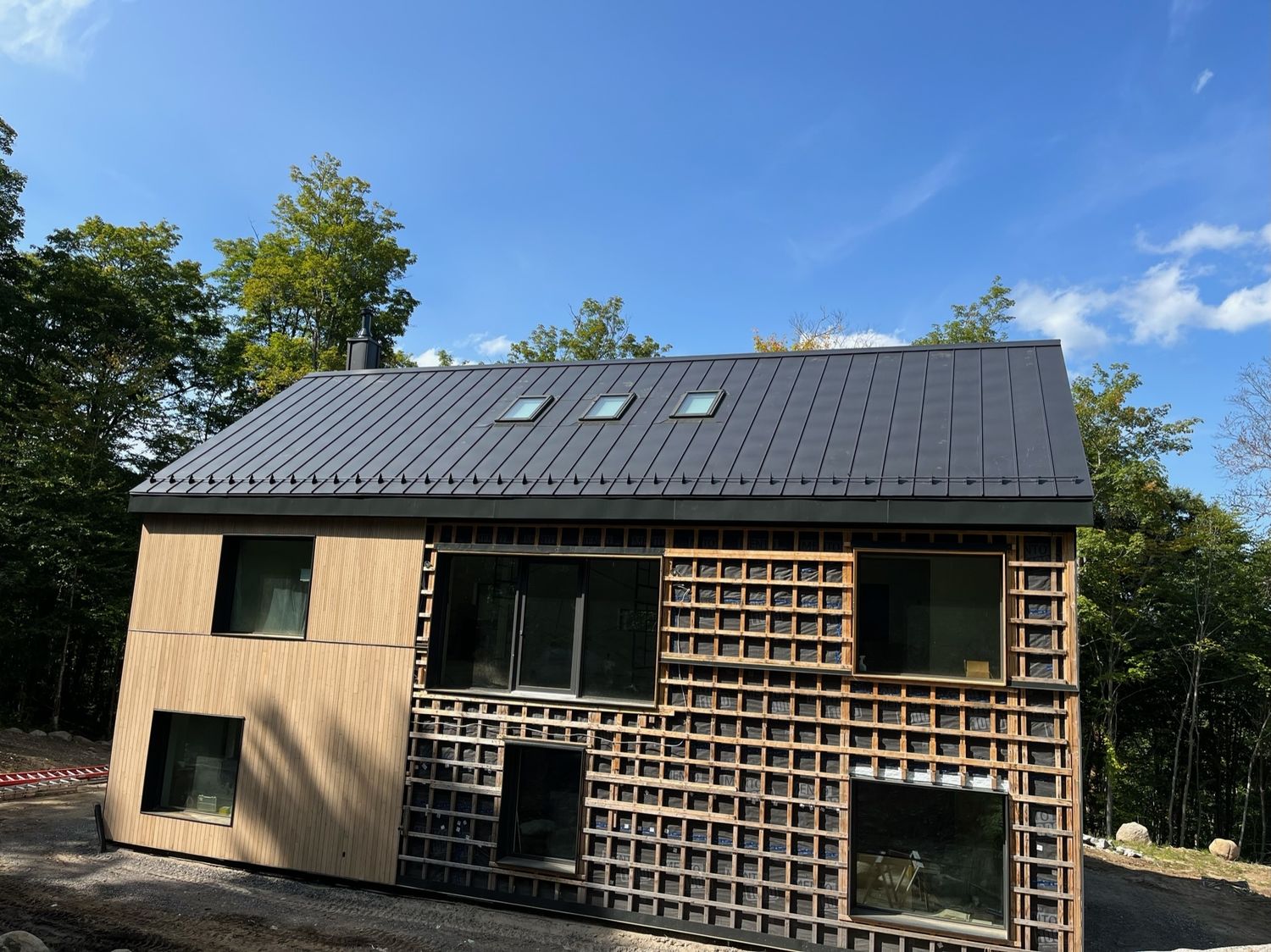 House Construction Exteriors from a Single family homes project near Saint-Jerome (Laurentides) by psb