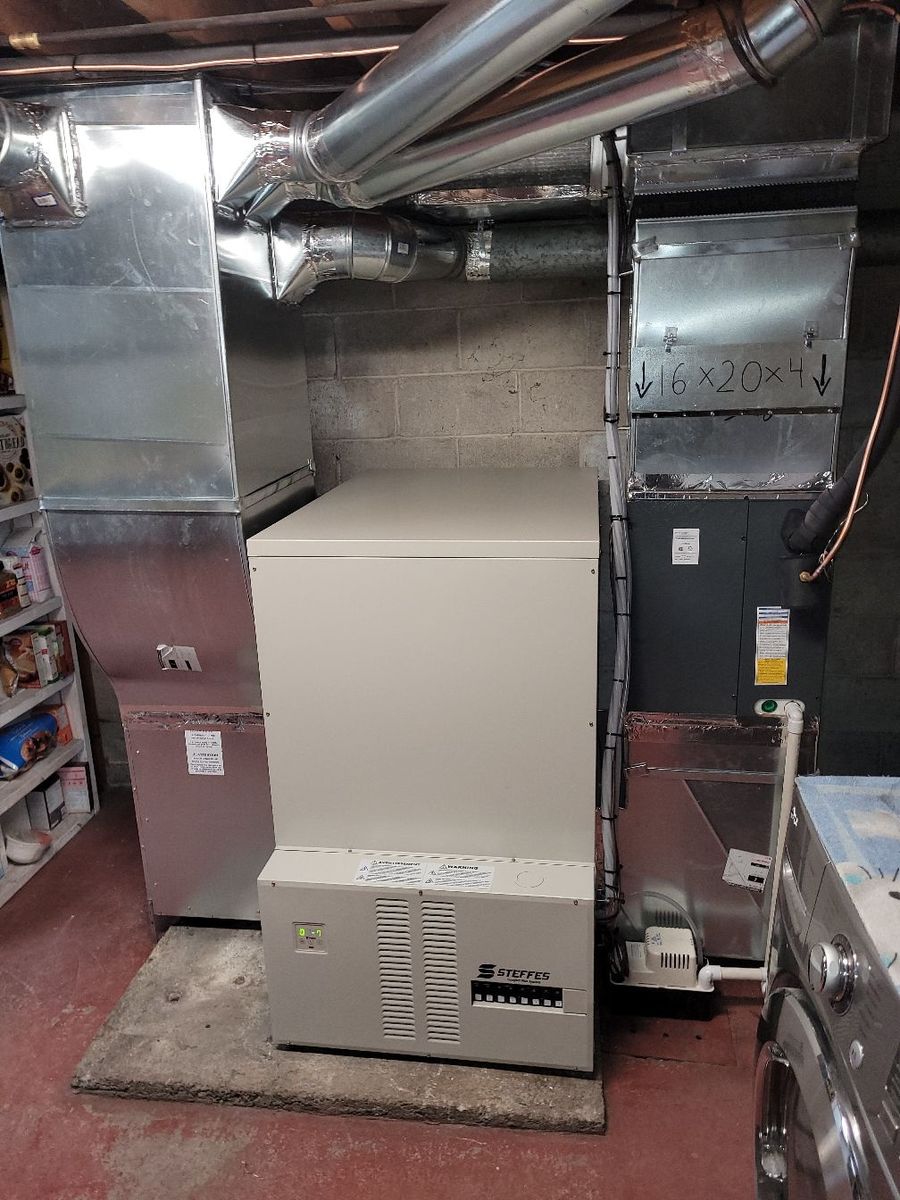 Building mechanicals from a Furnaces project near Montreal (Greater Montreal) by Climatisation GéoServices