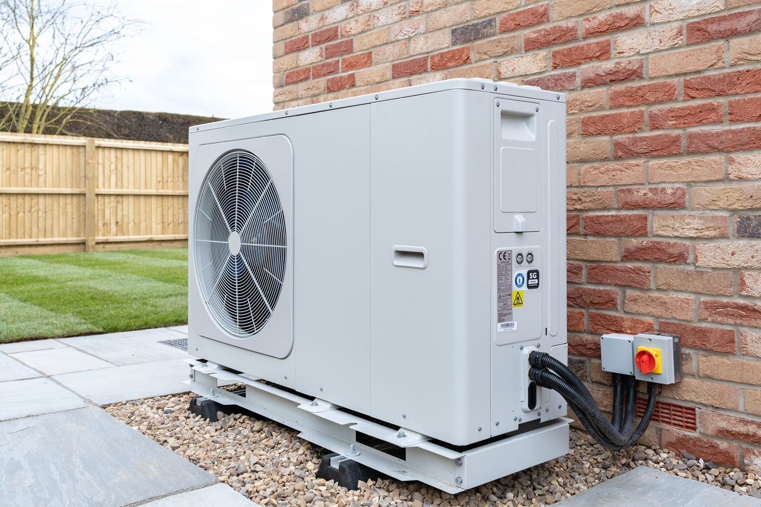 Building mechanicals from a Heat pumps project near New York-Newark-Jersey City by Scottish Energy Saving