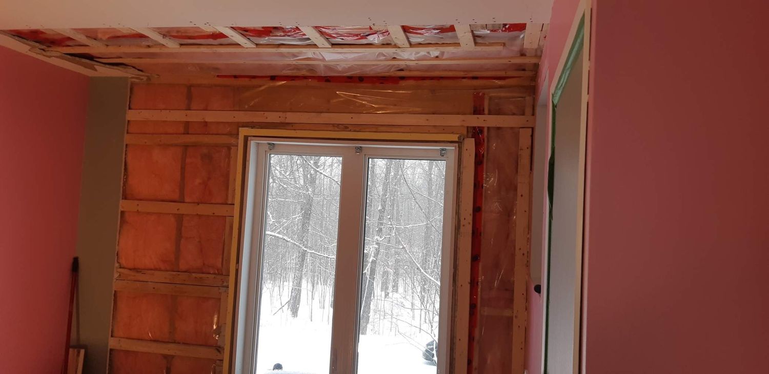 House Construction Interiors from a Building Structures project near Montreal (Greater Montreal) by Construction patco