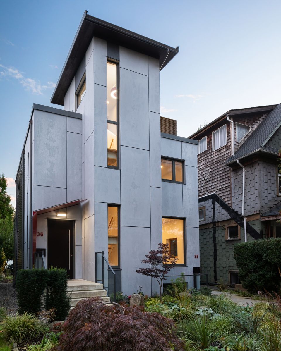 House Exterior from a Regional & Rural Planning project near Vancouver (Greater Vancouver) by Allester Engineering Ltd.