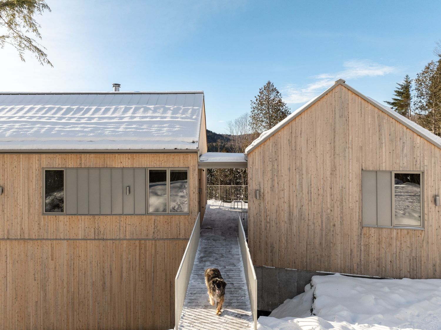  from a Single family homes project near Quebec City - Levis by Boon Architecture