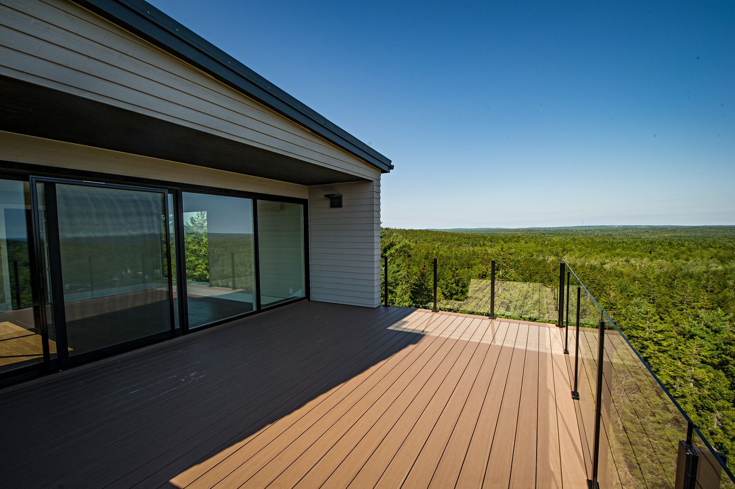 Deck & Balcony from a Prefab and Modular Houses project near Halifax by Sawlor Built Homes