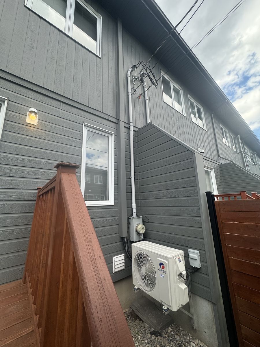 Building mechanicals from a Heat pumps project near Montreal (Greater Montreal) by Nordet