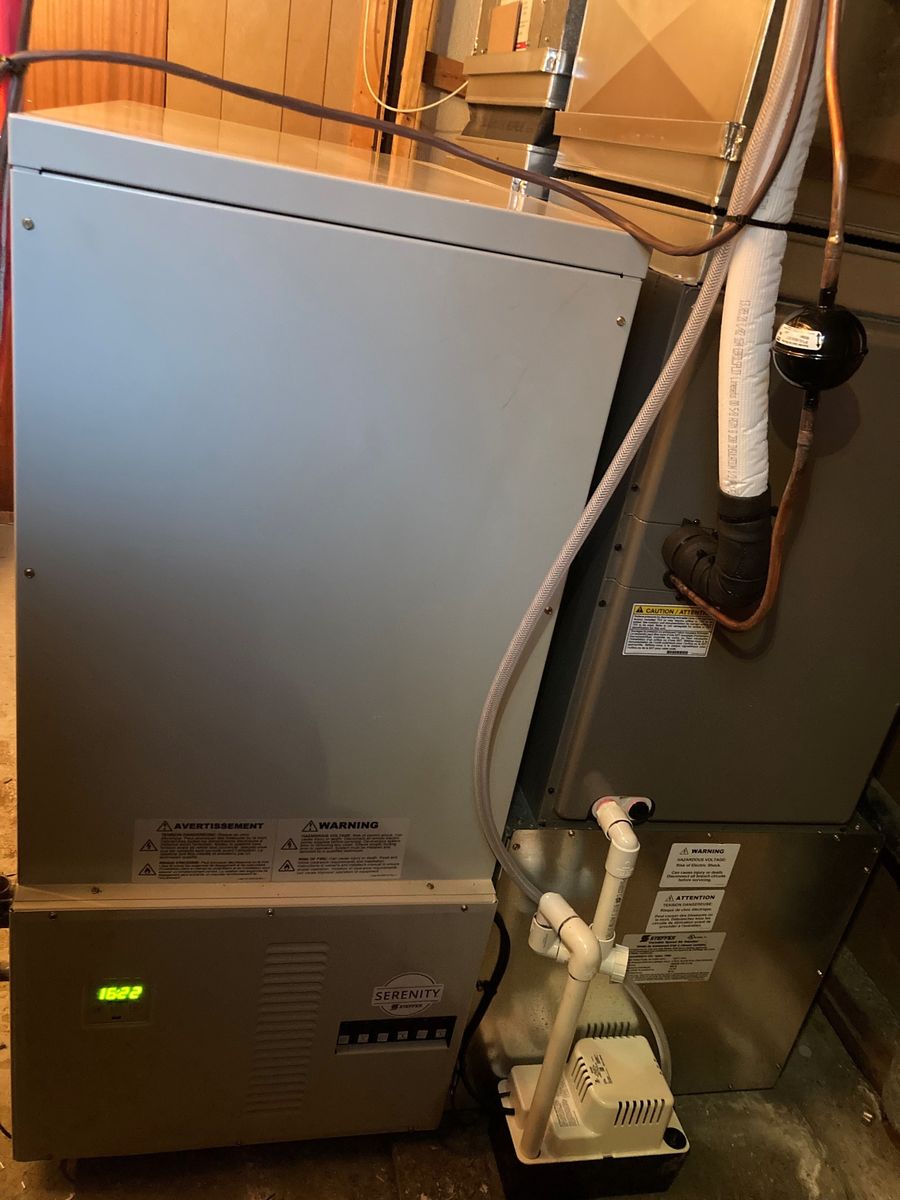 Instalaciones mecánicas de un proyecto de tipo Calefaccion con almacenamiento térmico cerca de Montreal (Gran Montreal) por PCP Ventilation