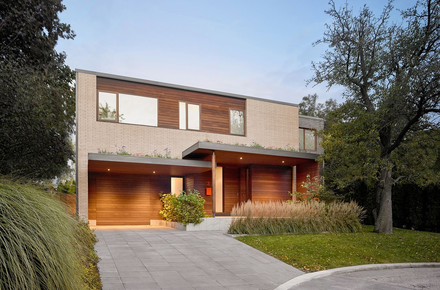 House Exterior from a Single family homes project near Toronto (Greater Toronto) by Dubbeldam Architecture + Design