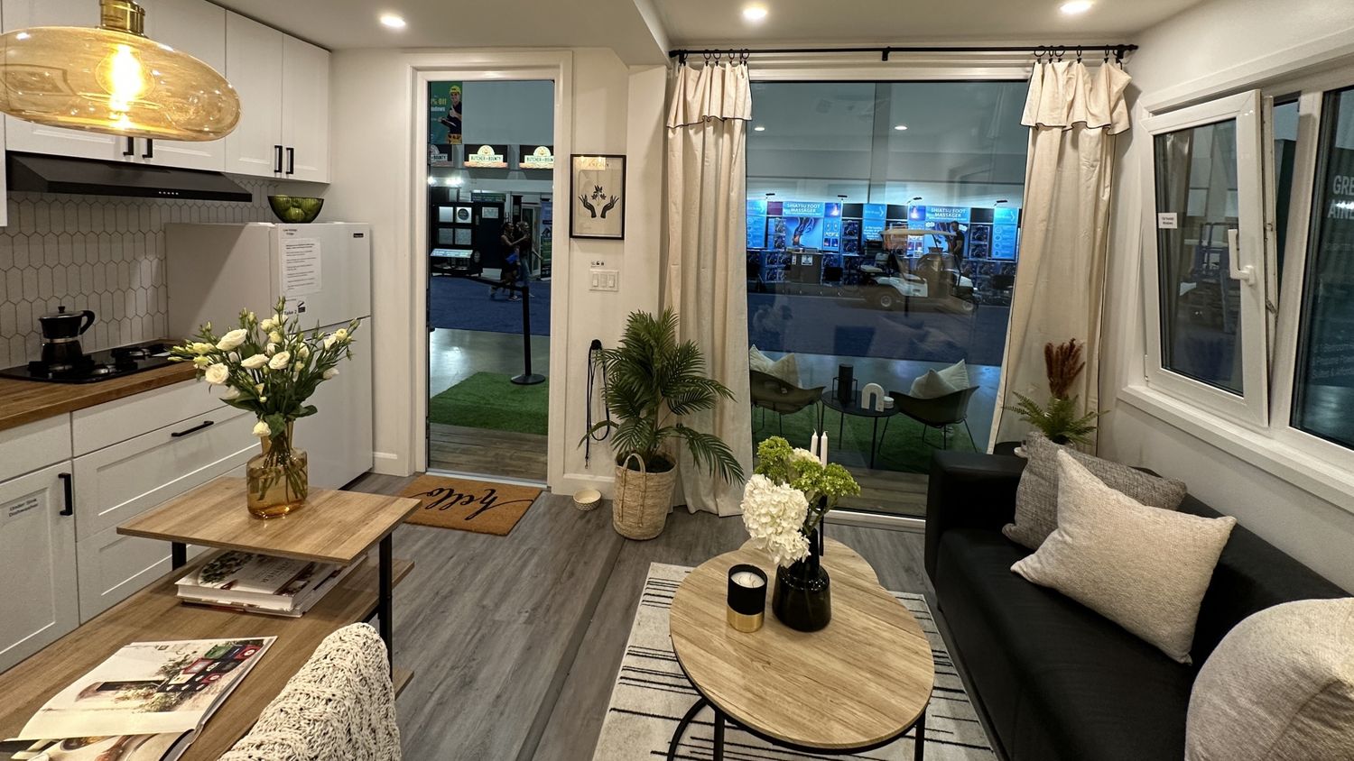 House Construction Interiors from a Tiny Houses project near Ottawa by Ballance Containers
