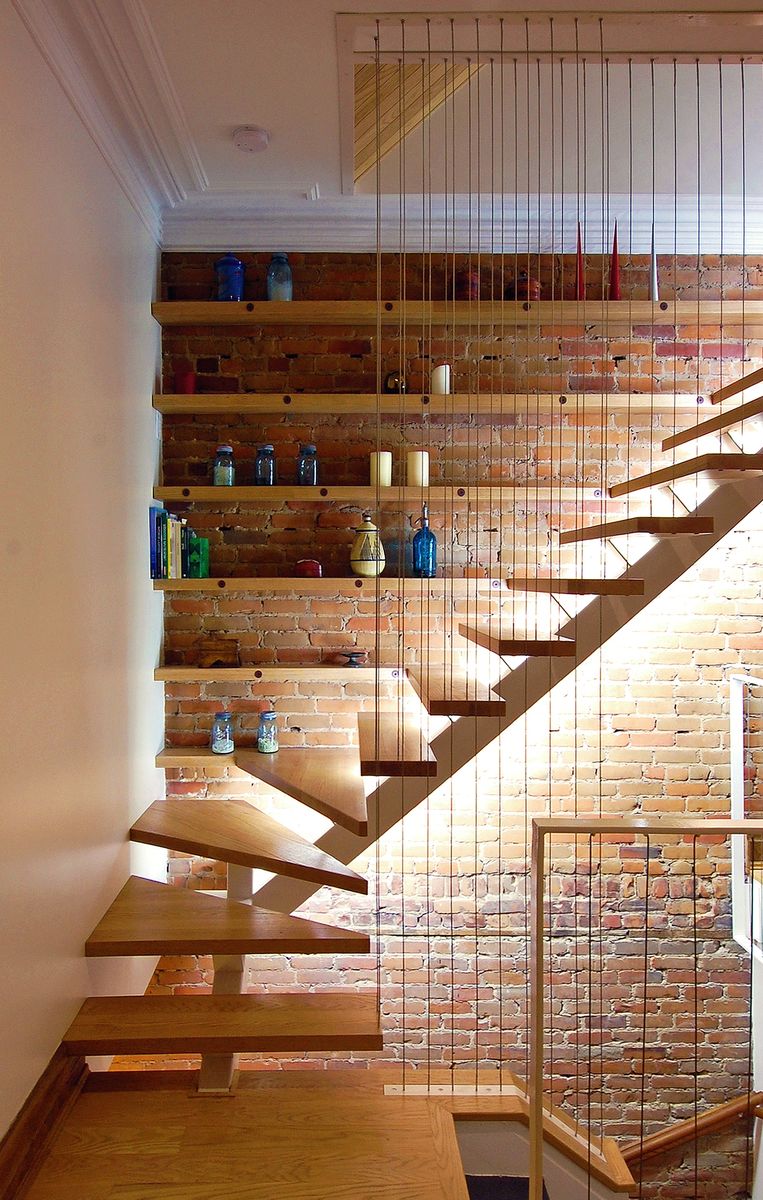 Staircase from a Roof decks and Mezzanines project near Montreal (Greater Montreal) by Studio MMA Architects