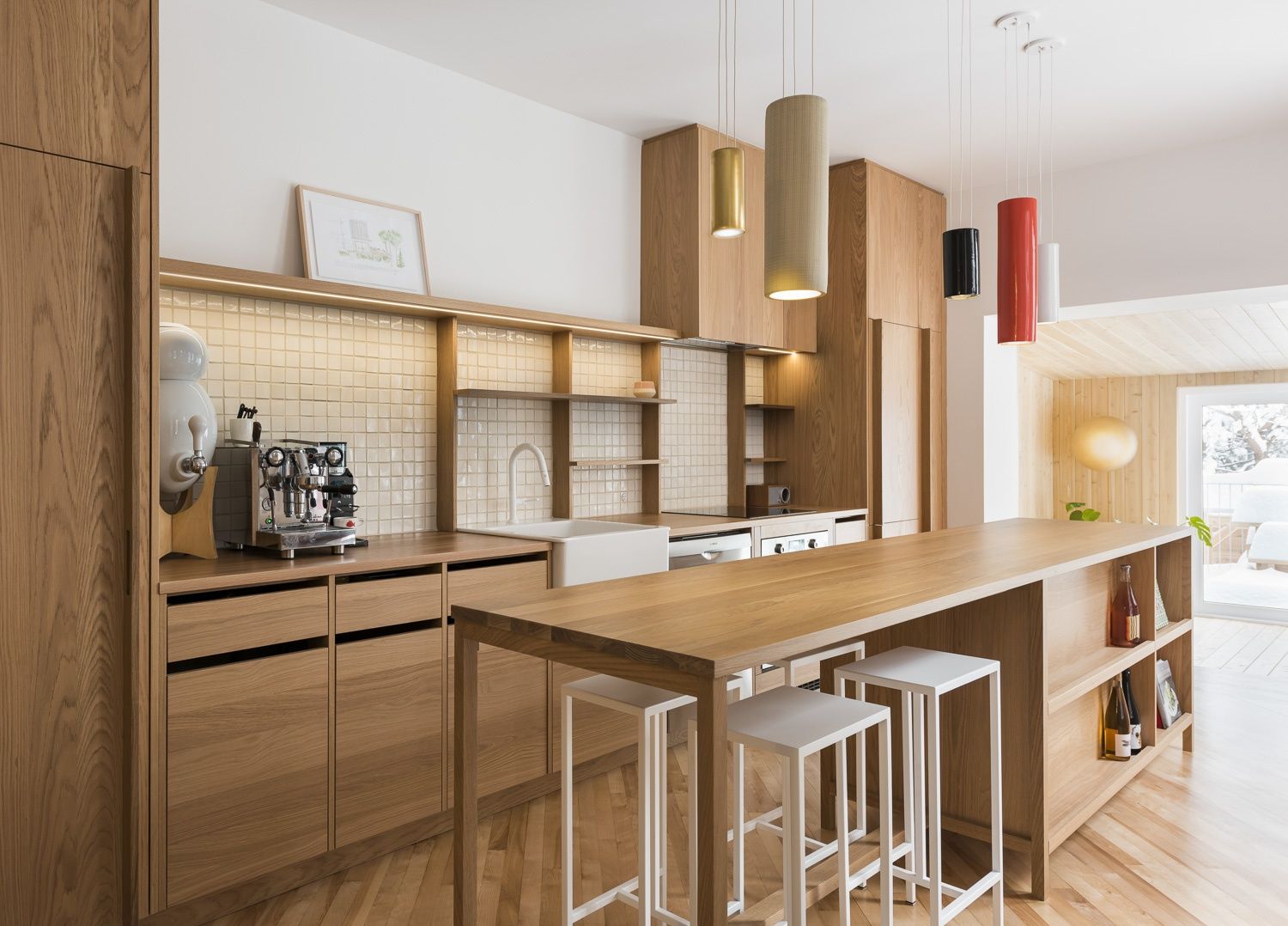 Cuisine d'un projet de Cuisines près de Montréal/Laval/Longueuil (Grand Montréal) de À Hauteur d'homme (Hh)