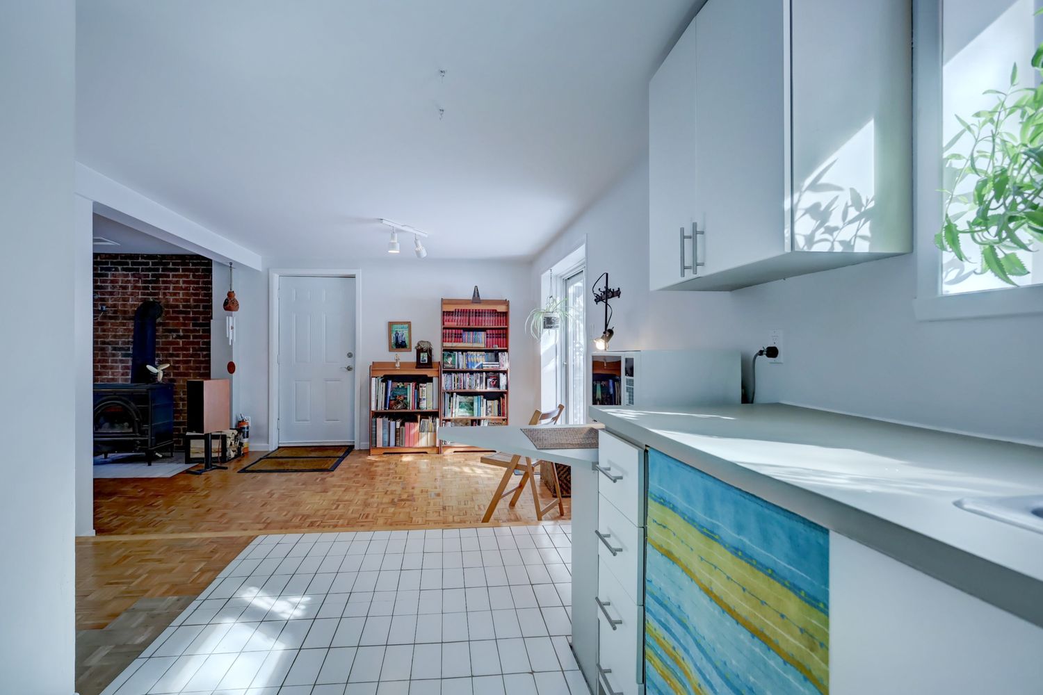 Salle familiale d'un projet de Maisons unifamiliales près de Sherbrooke (Estrie) de Claire Derome • courtière en immobilier résidentiel