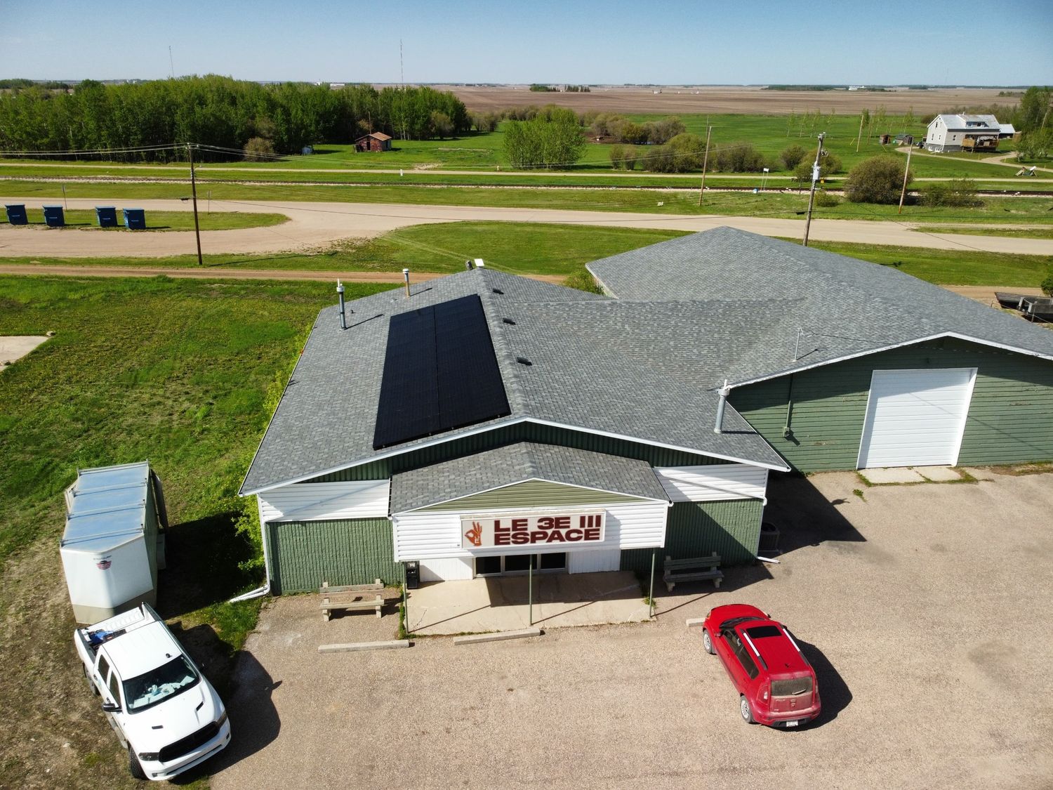  from a Photovoltaic Solar Panels project near Grande Prairie by Empower Energy