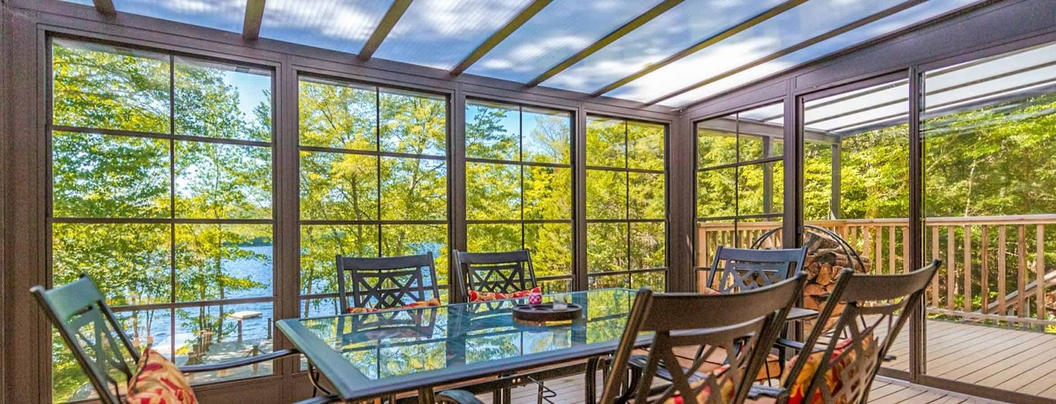  from a Patios, Pergolas & Gazebos project near Chicago by Sunspace of Minocqua