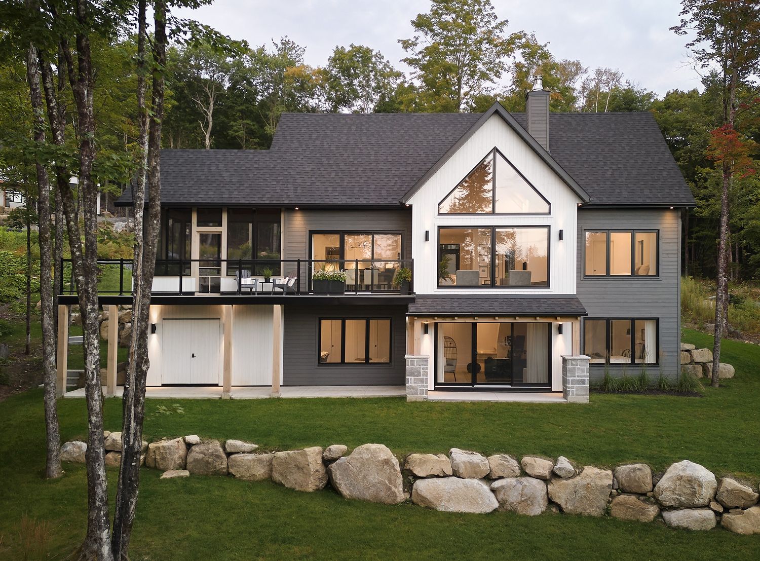  from a Single family homes project near Saint-Jerome (Laurentides) by Isabelle Garceau, Designer et Technologue en architecture