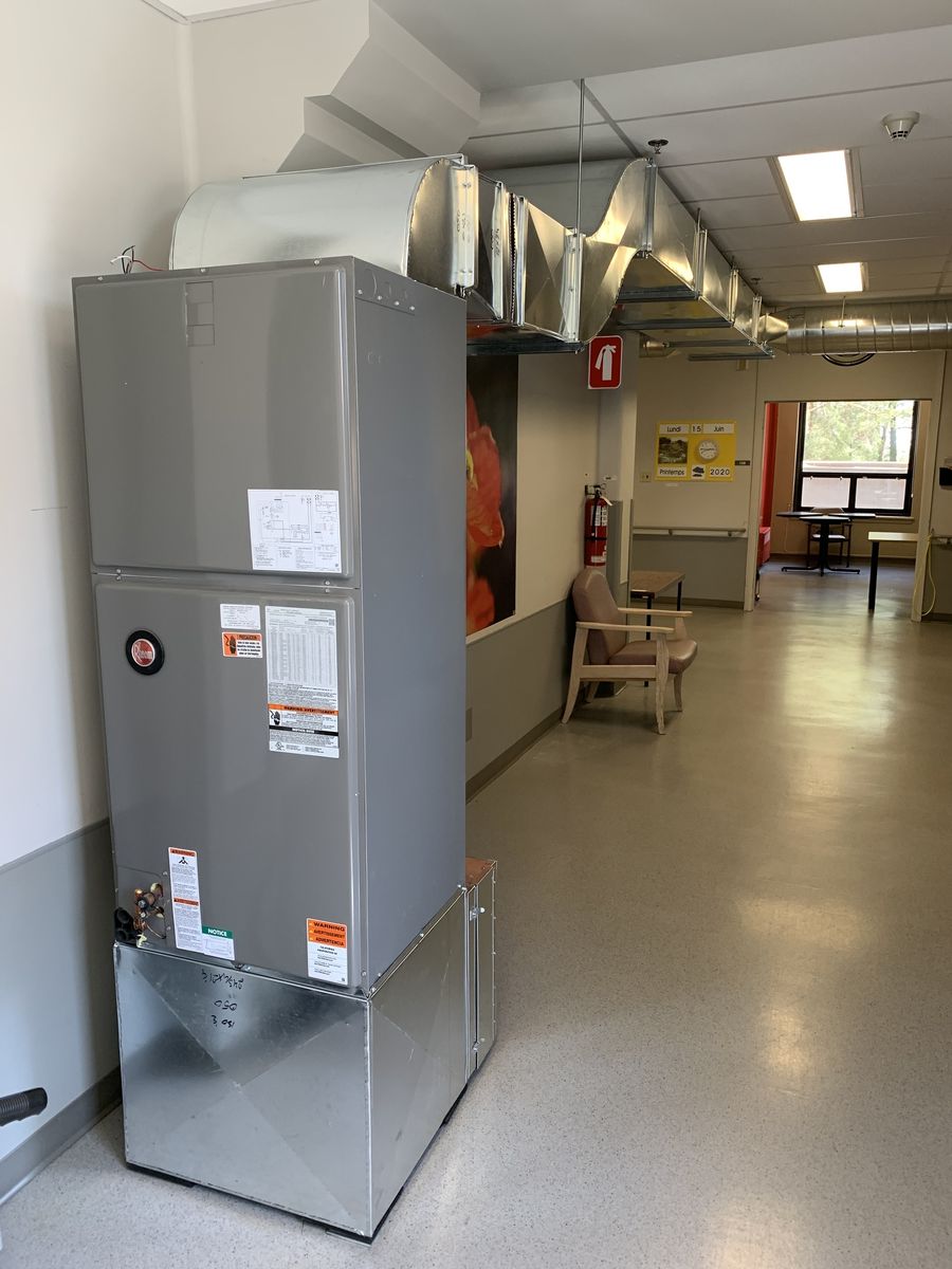 Instalaciones mecánicas de un proyecto de tipo Bombas de calor cerca de Trois-Rivières (Mauricie) por REFBEC