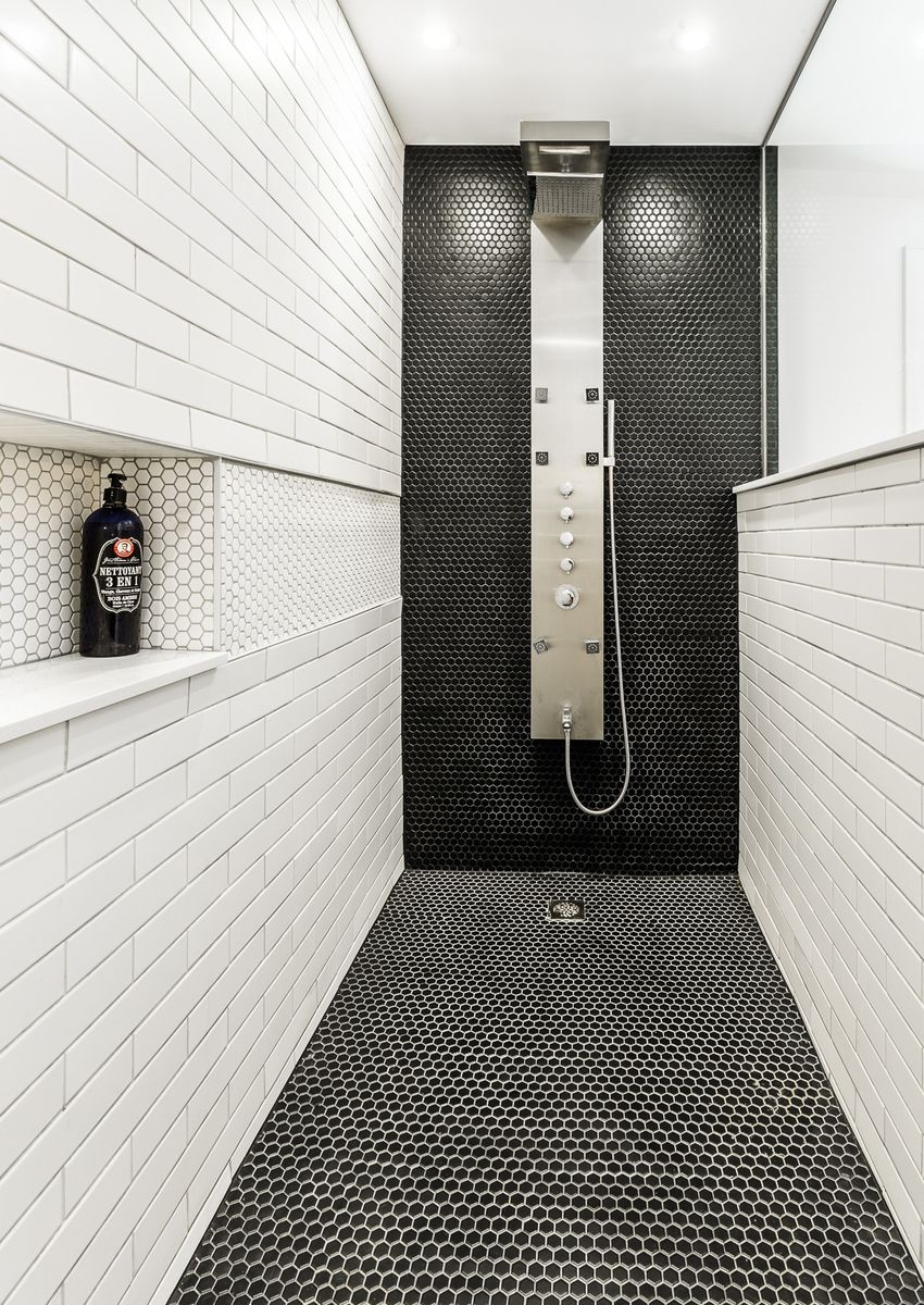 Salle de bain d'un projet de Agrandissements de maison près de Saint-Jérôme/Blainville (Laurentides) de Mara Design