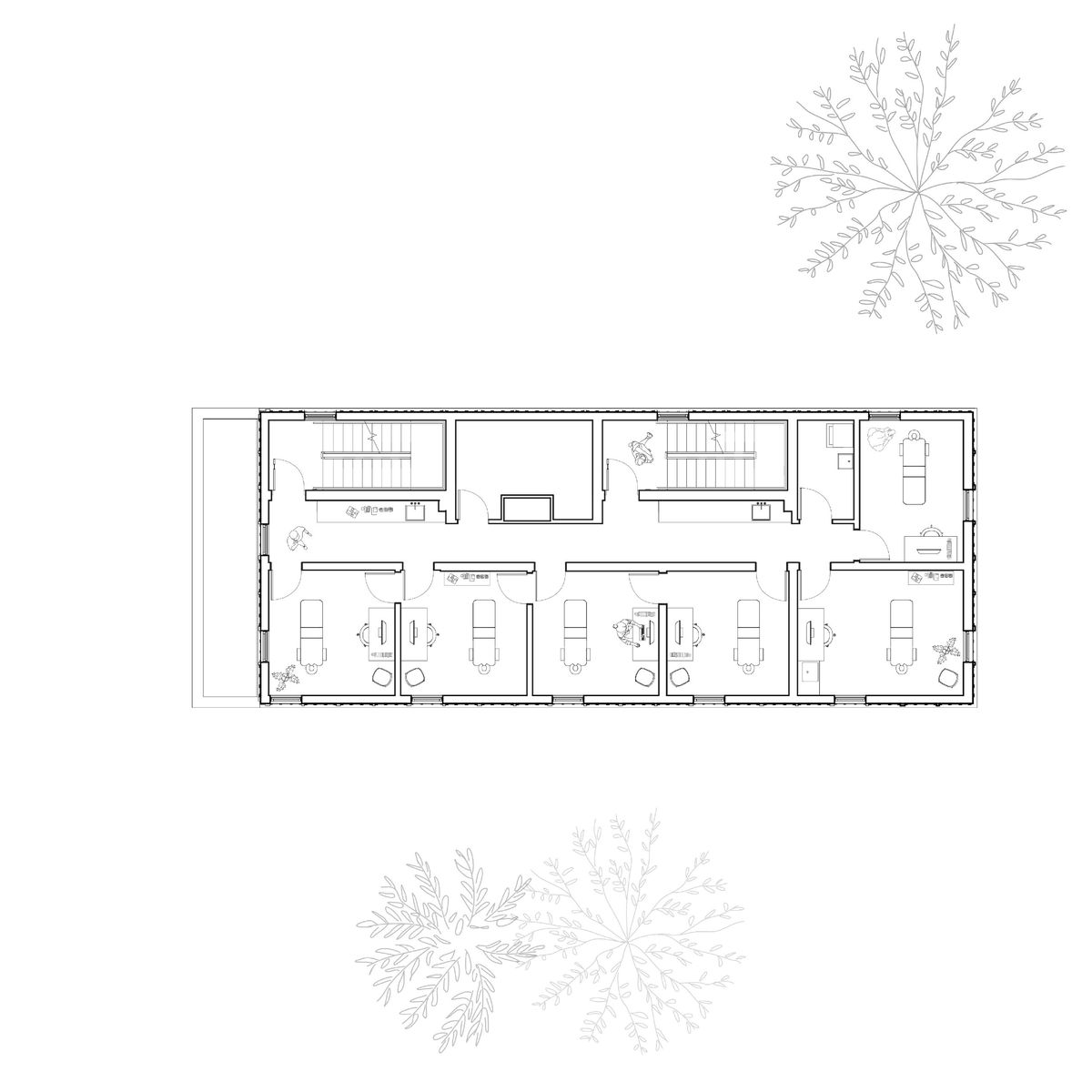 Plan de niveau d'un projet de Développements immobiliers près de Québec/Lévis (Ville de Québec) de atelier vert forêt