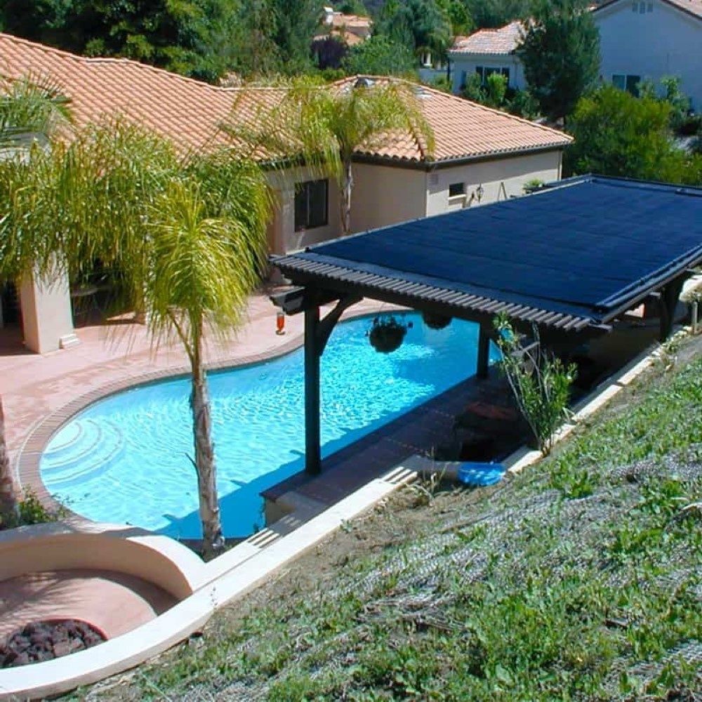Pool & Natural Pond from a Solar pool heaters project near Montreal (Greater Montreal) by Sunsolar Energy Technologies (SET) Québec