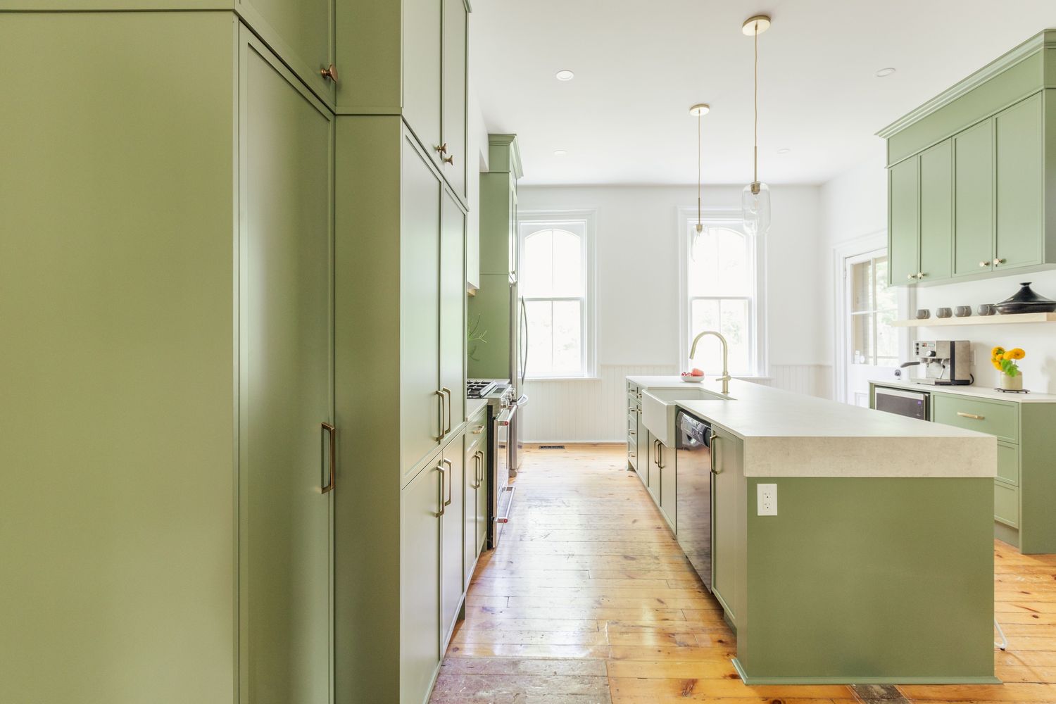 Kitchen from a Single family homes project near Peterborough by Ash + Acre Projects