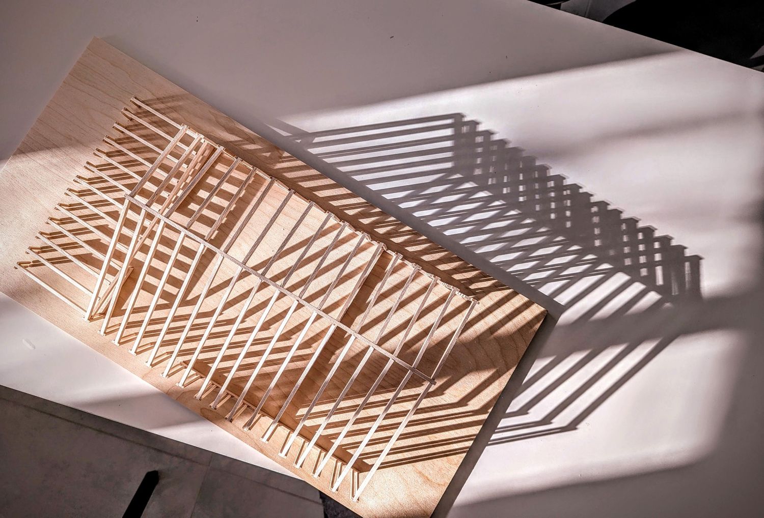Detalles de un proyecto de tipo Estructuras de madera laminada cerca de Ciudad de Quebec - Lévis por atelier vert forêt