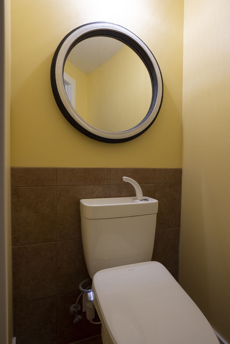 Powder Room from a Single family homes project near Kalamazoo - Battle Creek by Mark A. Miller Architects/Builders Inc.