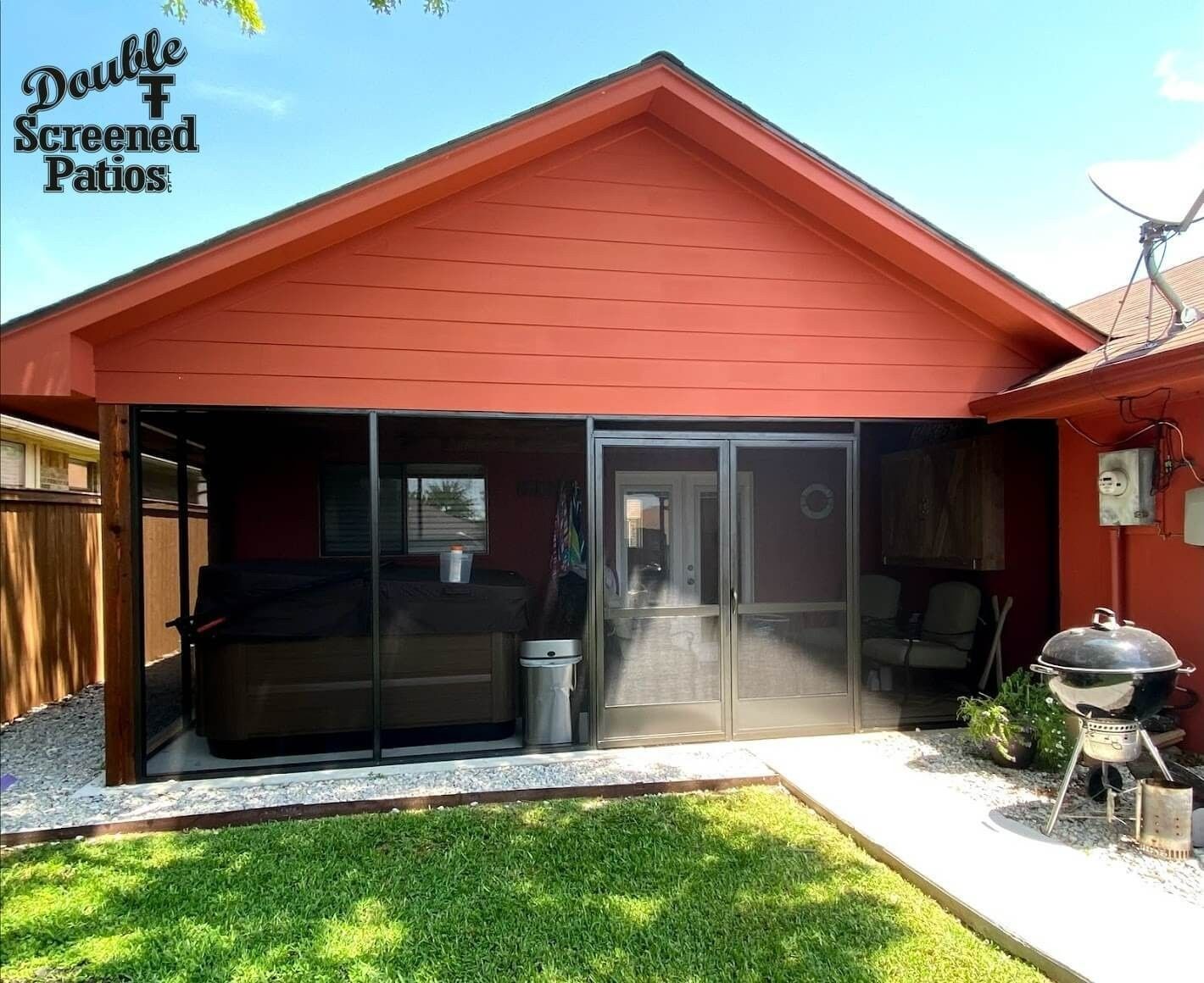  d'un projet de Cloison extérieure (claustras) près de Dallas - Fort Worth de Double T Screened Patios
