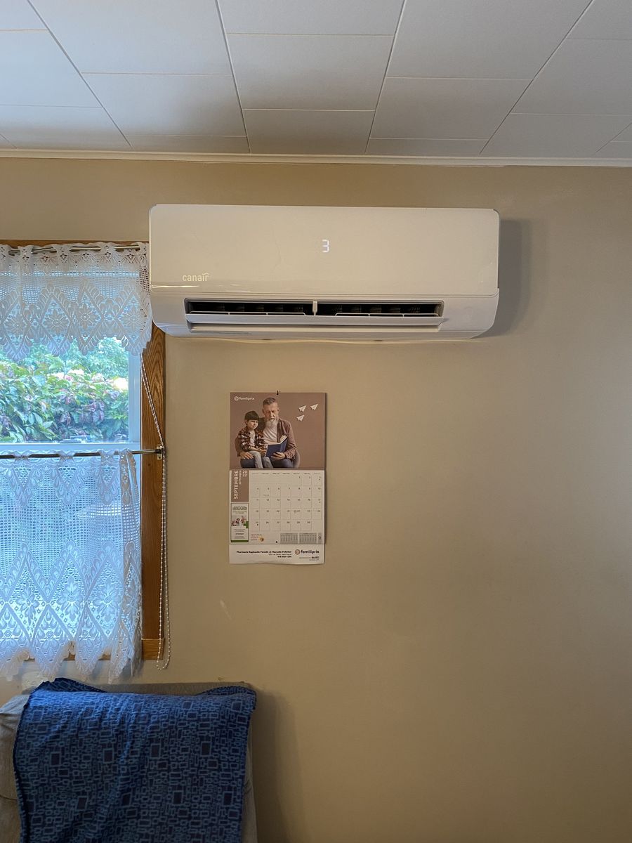 Building mechanicals from a Heat pumps project near Quebec City - Levis by Groupe Caillouette & Associés inc