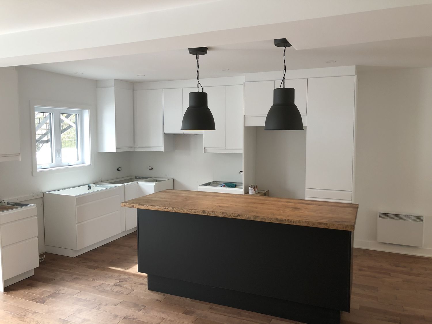 Cuisine d'un projet de Agrandissements de maison près de Montréal/Laval/Longueuil (Grand Montréal) de Les Constructions du Patrimoine J.S. INC.
