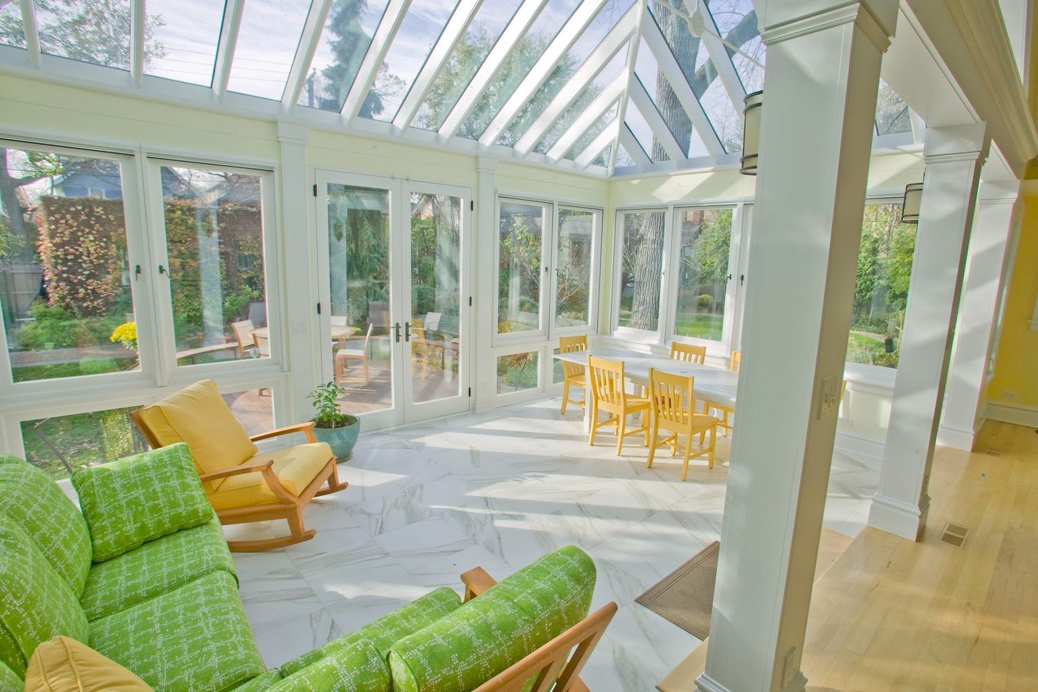  from a Home extensions project near Chicago by Mark A. Miller Architects/Builders Inc.