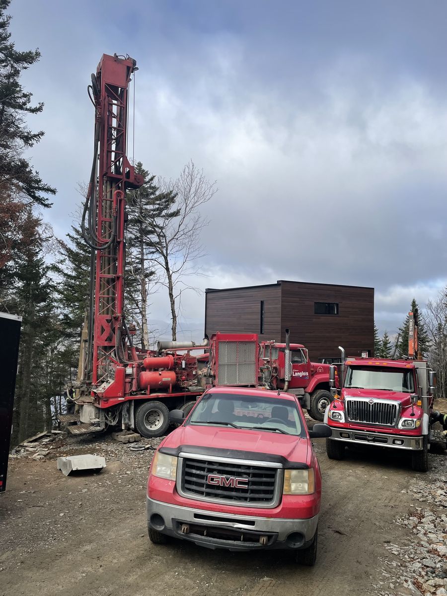 Construcción de exteriores de casas de un proyecto de tipo Viviendas unifamiliares cerca de Joliette (Lanaudière) por Les Constructions du Patrimoine J.S. INC.