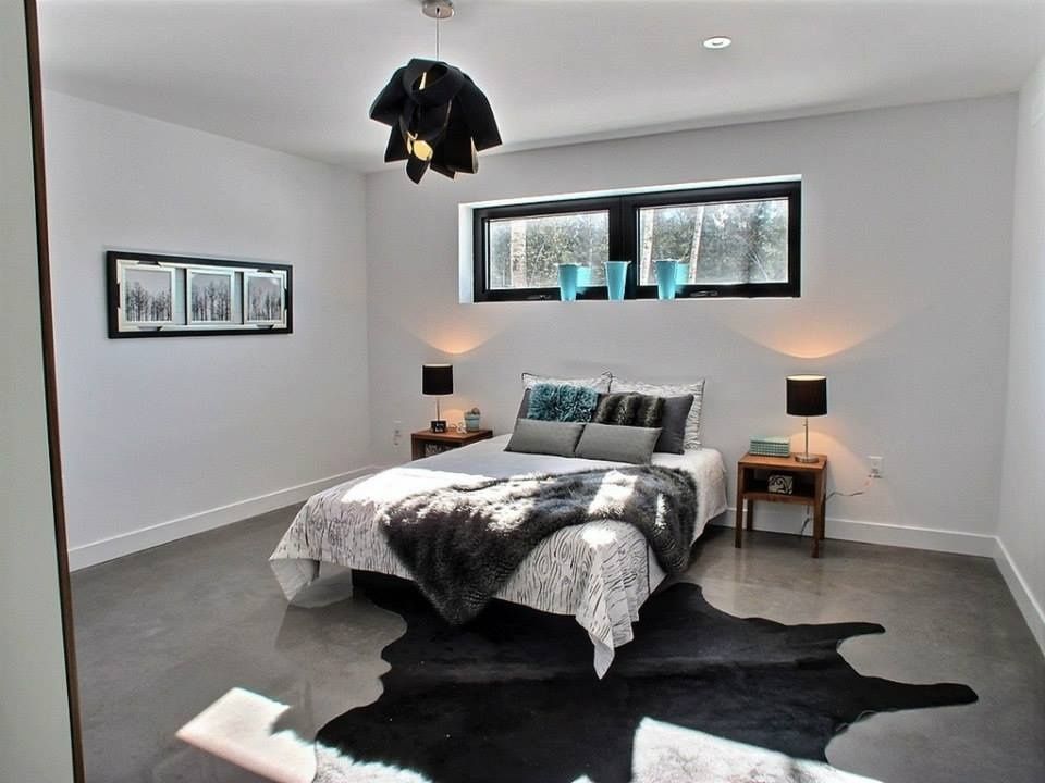 Bedroom from a Real Estate Developments project near Trois-Rivières (Mauricie) by Écodomaine des Forges