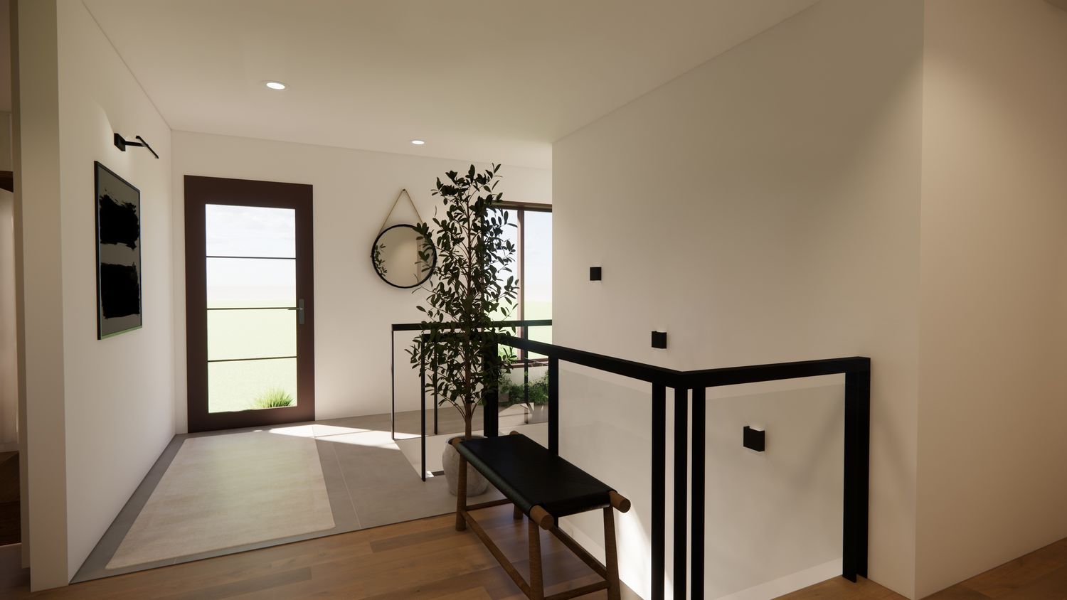 3D Rendering from a Single family homes project near Montreal (Greater Montreal) by E.L. Concept - Architecture et Design