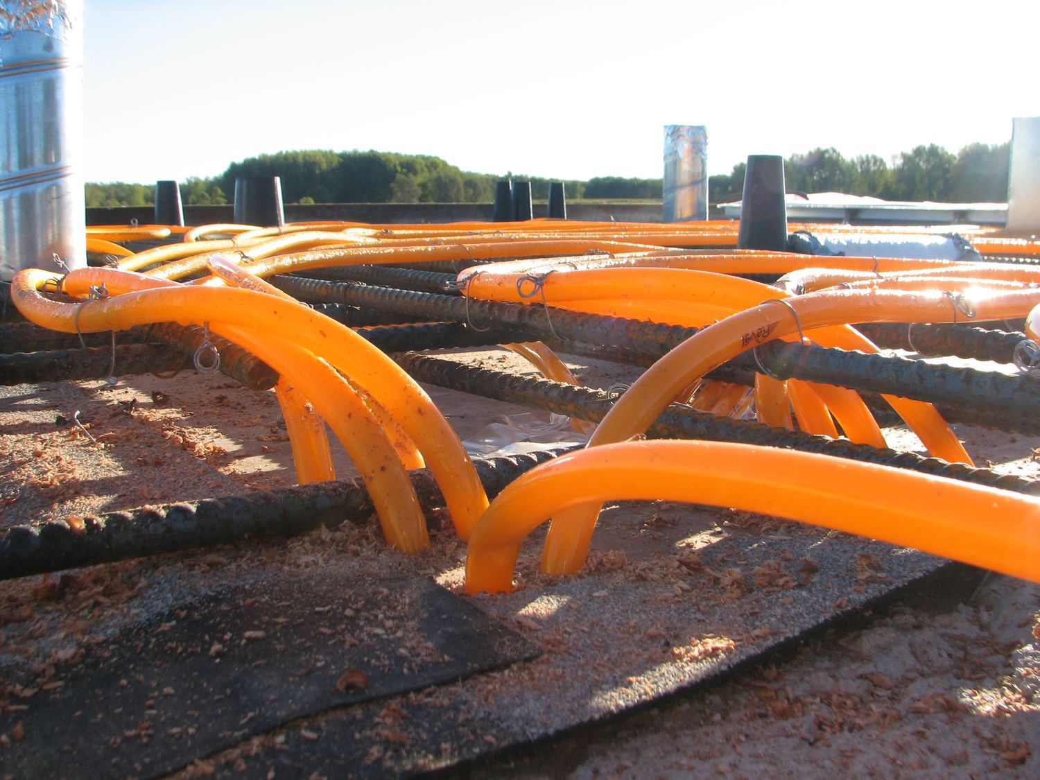 Mécanique du bâtiment d'un projet de Systèmes géothermiques près de Trois-Rivières/Shawinigan (Mauricie) de Guillemette Energies