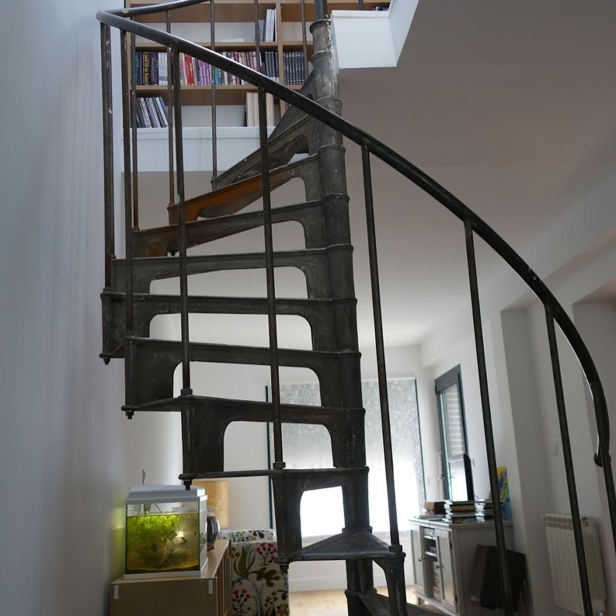 Escaliers d'un projet de Maisons unifamiliales près de Paris (75) de Serero Architectes