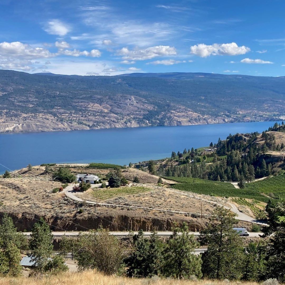 Aerial view from a Real Estate Developments project near Kelowna - Okanagan by Hunters Hill