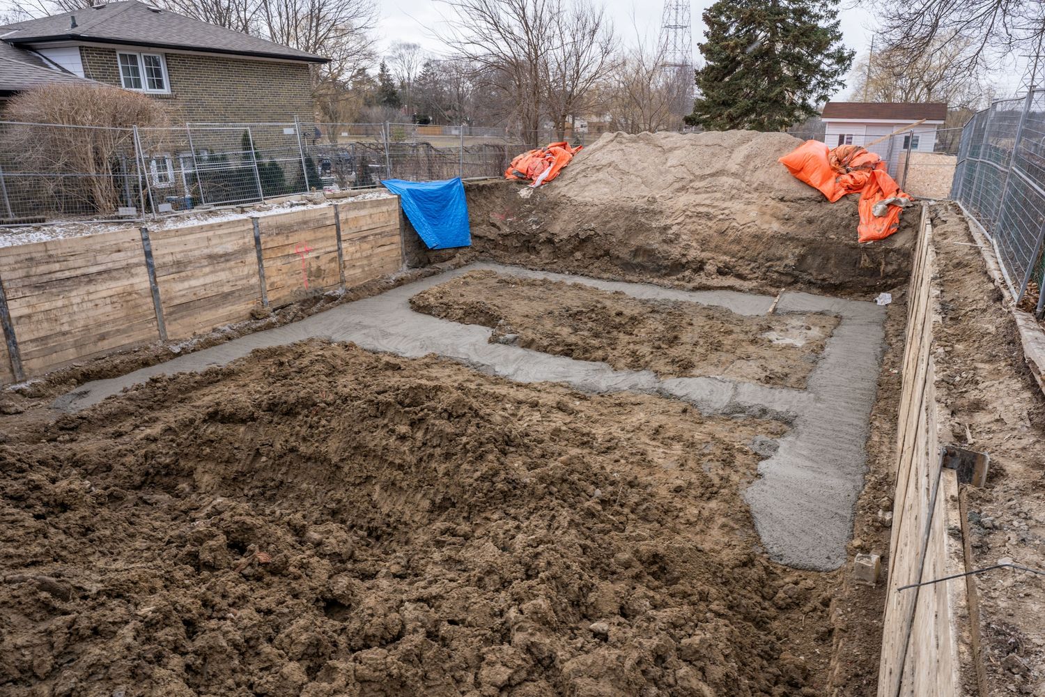Foundations & Crawlspaces from a Single family homes project near Toronto (Greater Toronto) by Avvio Fine Homes