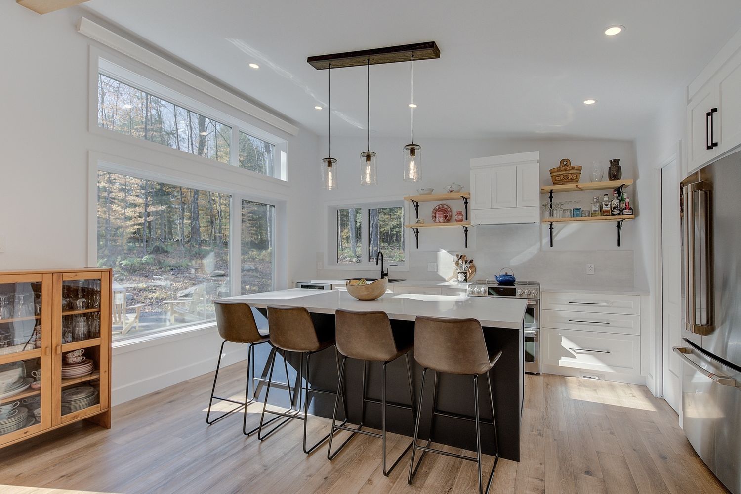 Dining Room from a Single family homes project near Granby - Bromont - Cowansville by Belvedair