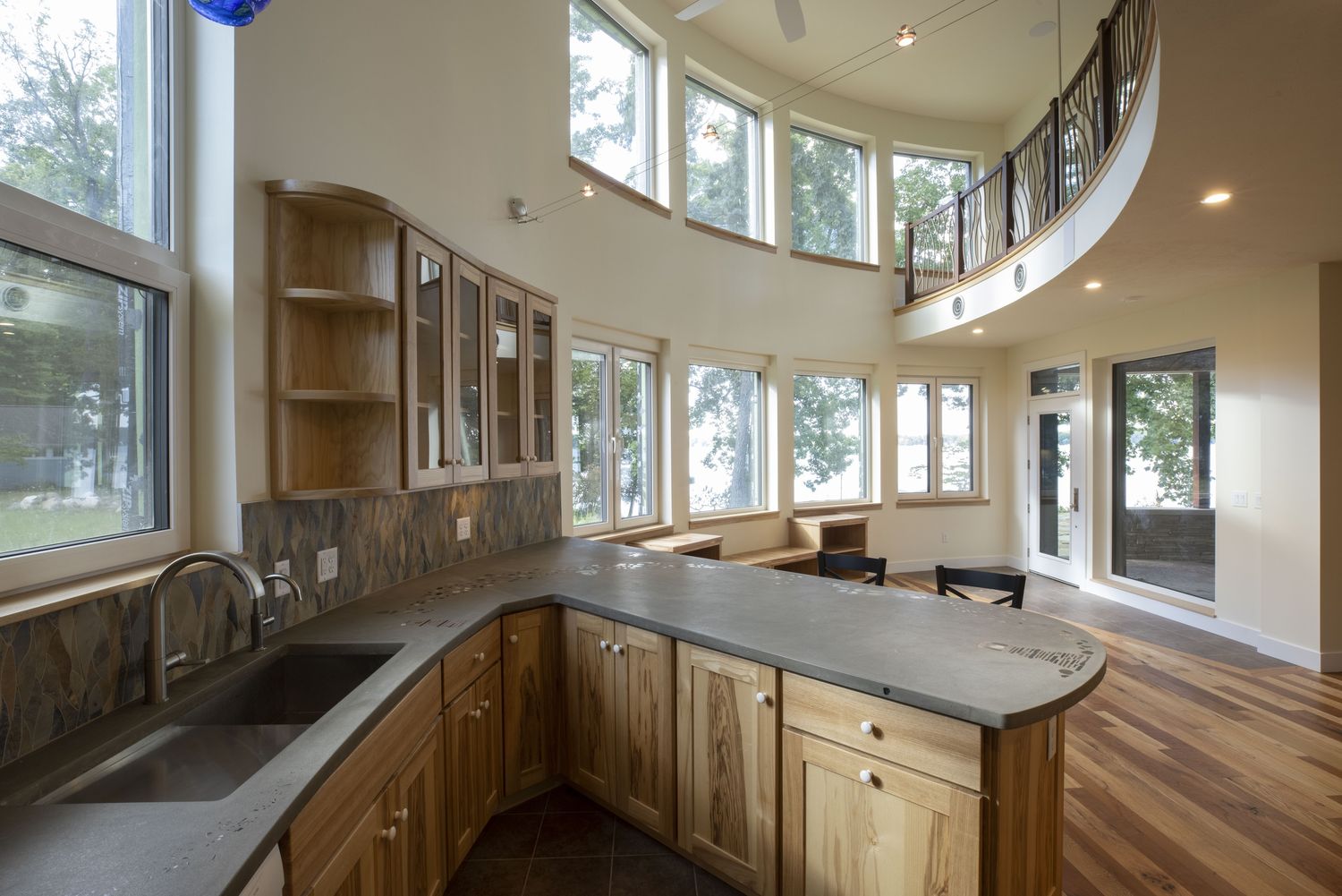 Kitchen from a Single family homes project near Kalamazoo - Battle Creek by Mark A. Miller Architects/Builders Inc.
