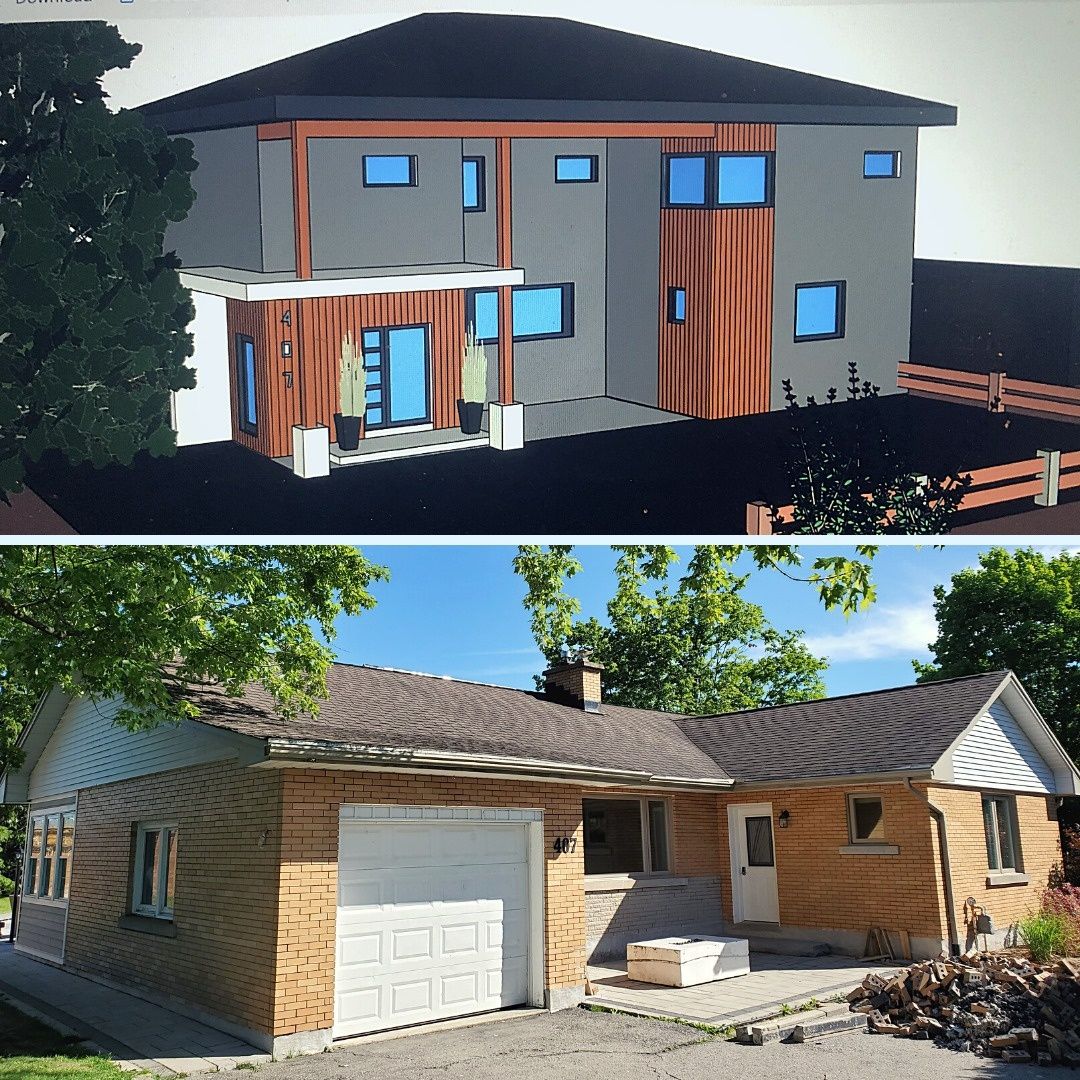 Avant rénovation d'un projet de Maisons unifamiliales près de Kitchener - Cambridge - Guelph de Just Working Construction Inc.