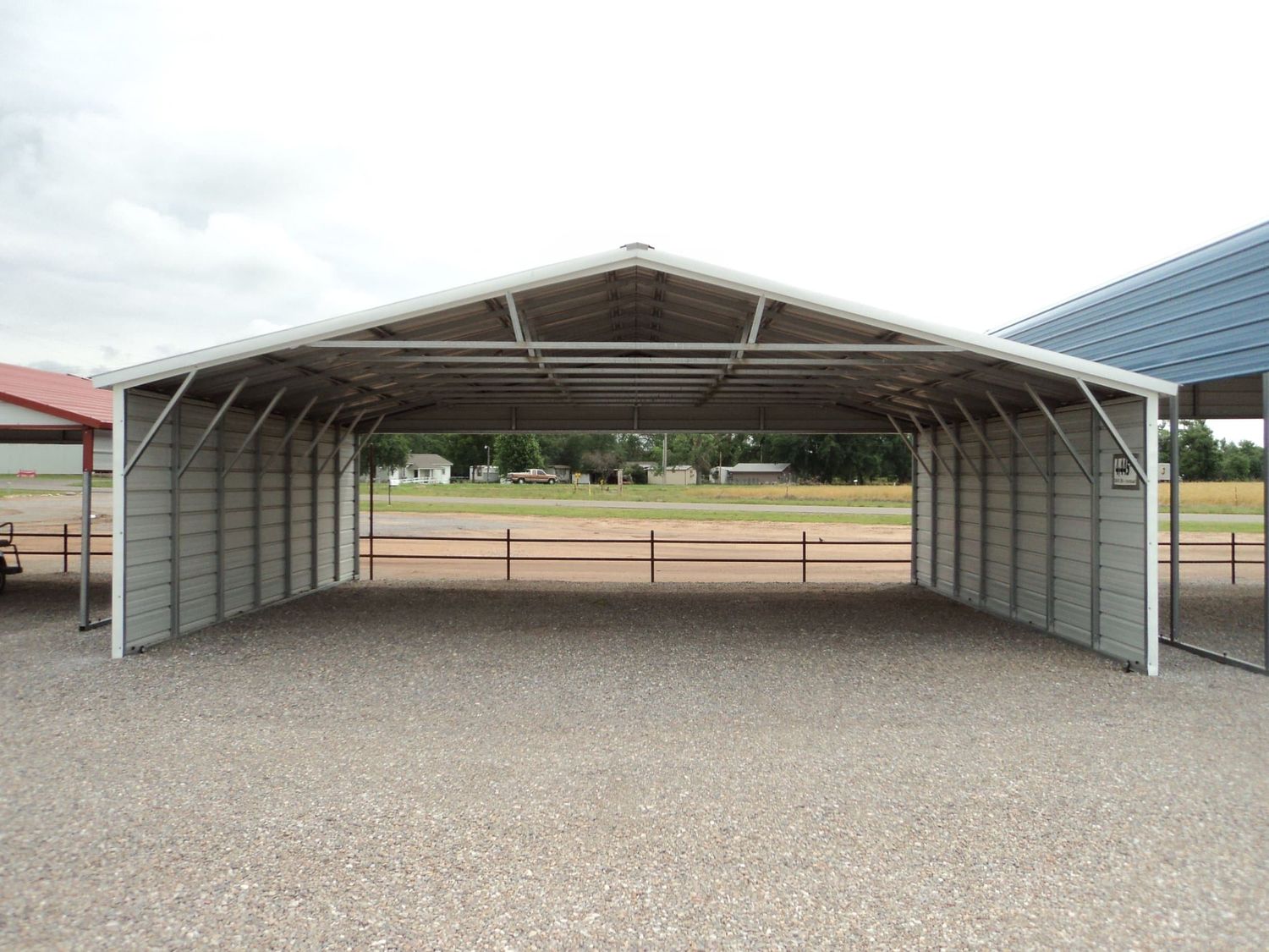 Garage & Shed from a Garages project near Austin by Metal America