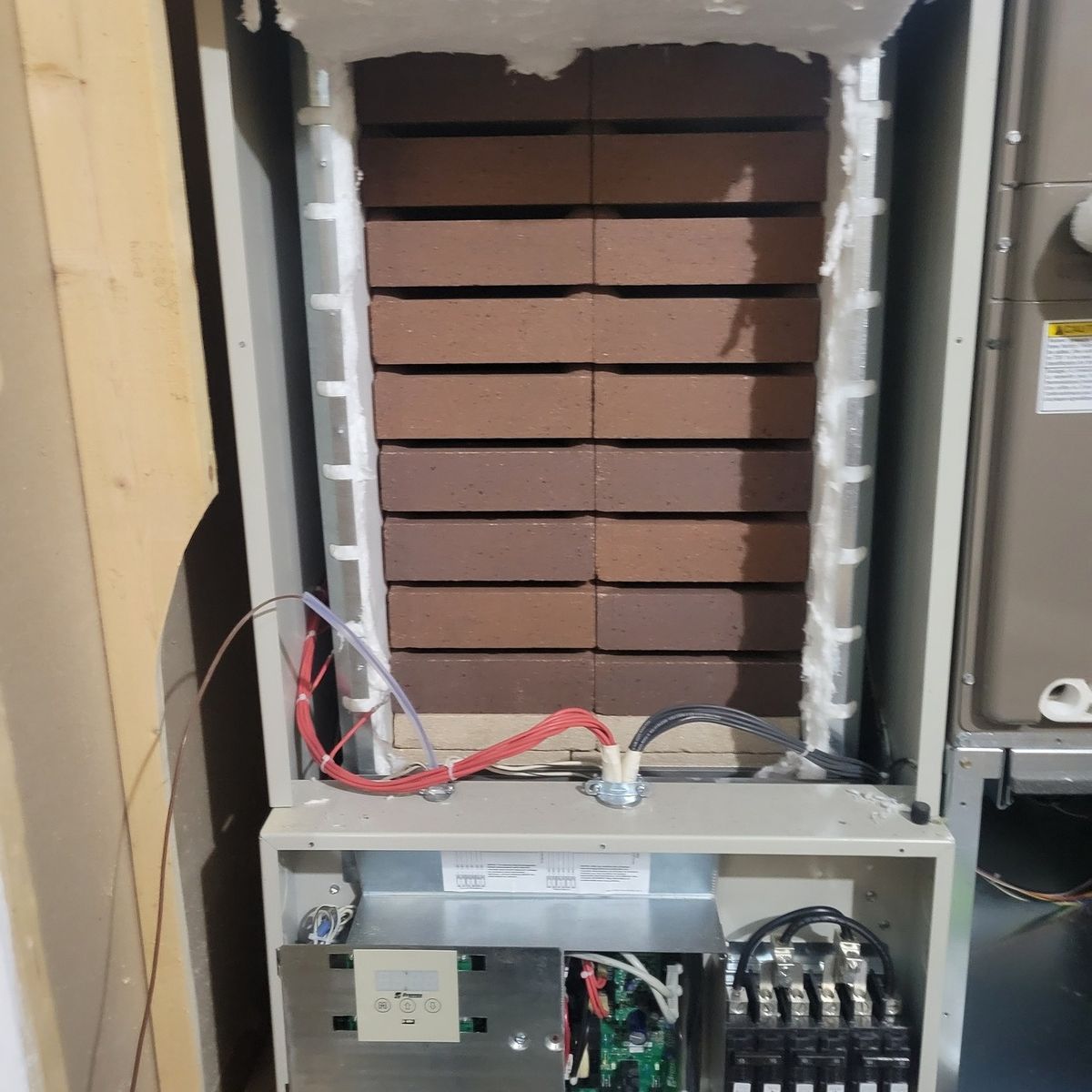 Building mechanicals from a Heating with thermal storage project near Granby - Bromont - Cowansville by Leprohon