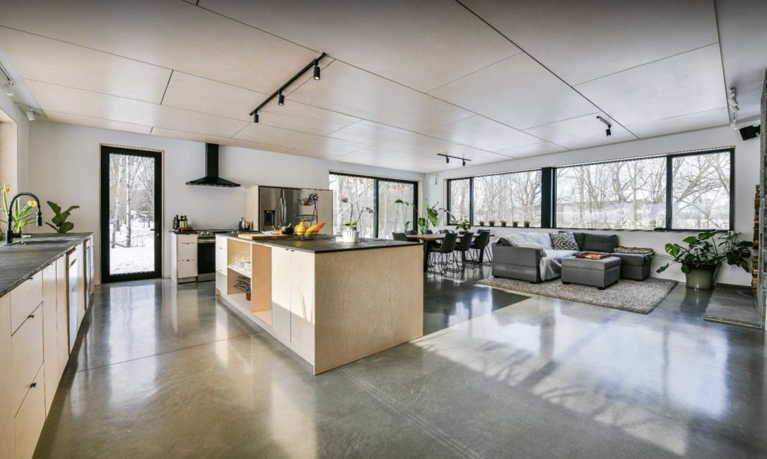 Cocina de un proyecto de tipo Viviendas unifamiliares cerca de Sherbrooke (Estrie) por Construction Latulippe