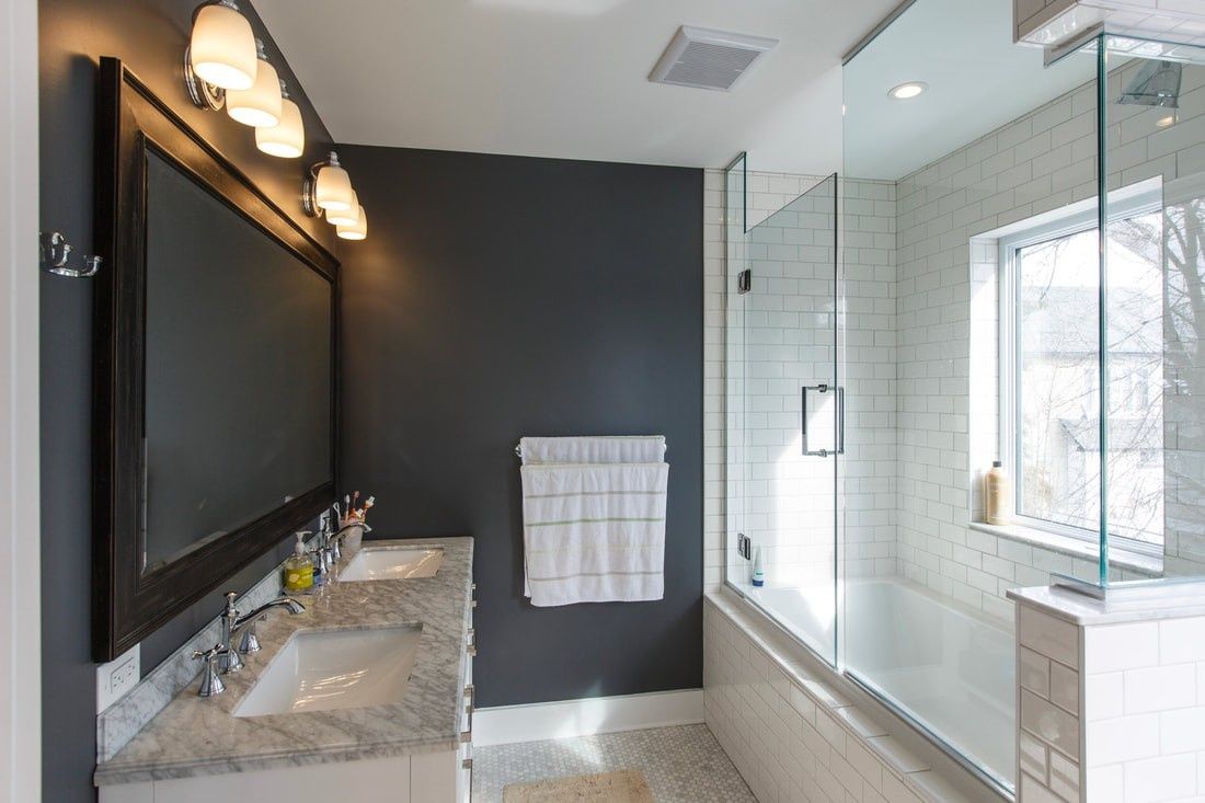 Bathroom from a Single family homes project near Ottawa by The Conscious Builder Inc.