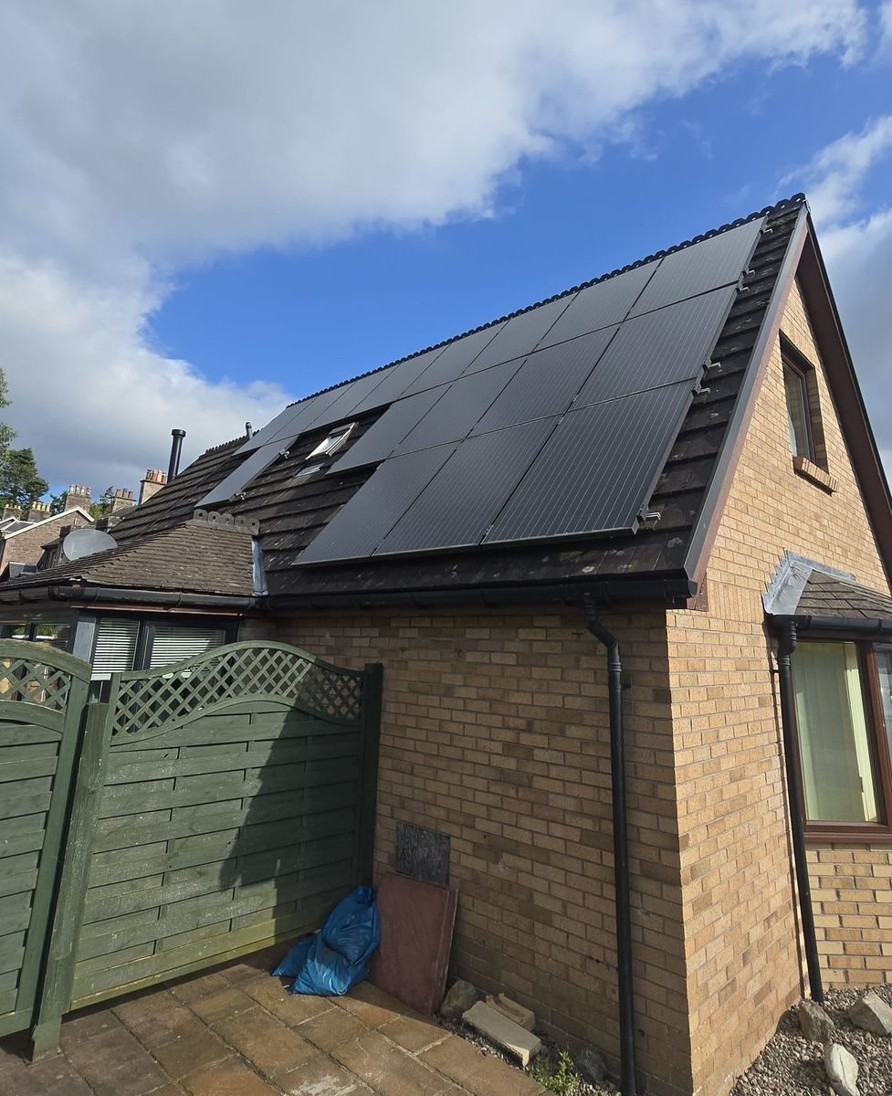 Building mechanicals from a Photovoltaic Solar Panels project near New York-Newark-Jersey City by Scottish Energy Saving